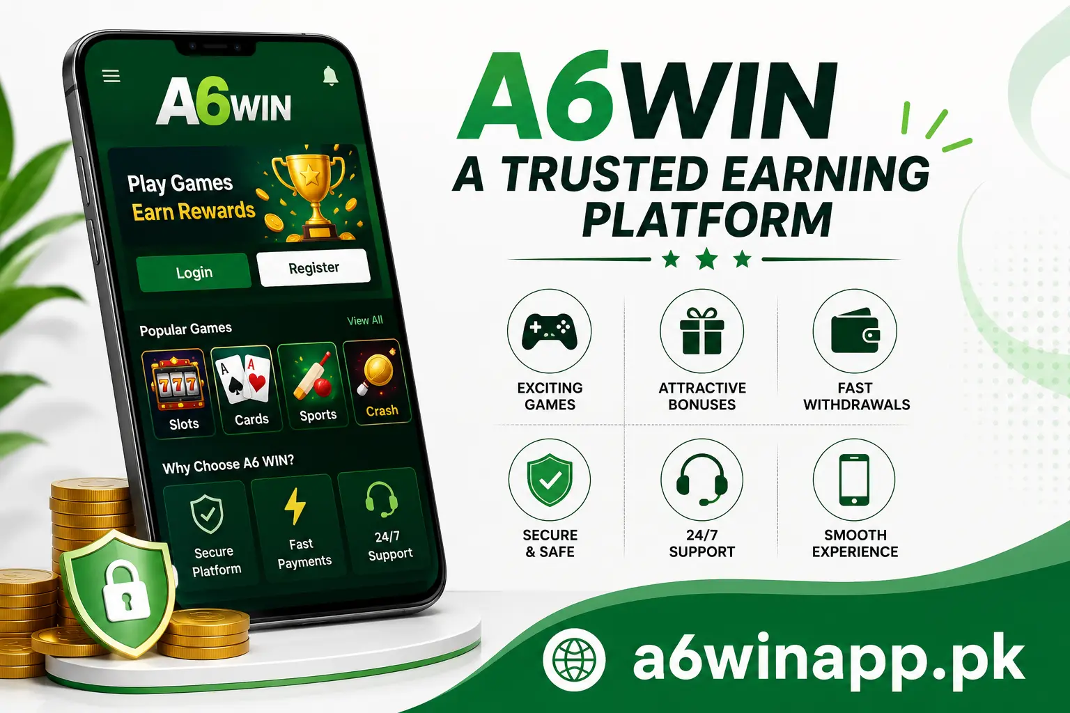A6 WIN Trusted Earning Platform